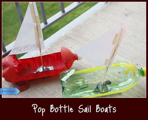 Diy Pop Bottle Sail Boats