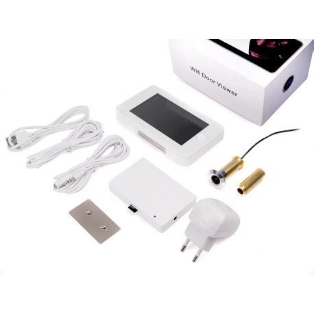 Wi-Fi видеоглазок дверной "iHome-GLAZ-М-White" - купить недорого | mini ...