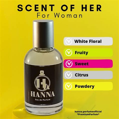 Jual Scent of Her by HANNA Perfume - Parfum Tahan Lama - Parfum Wanita ...