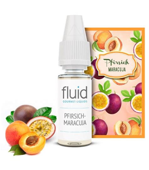 Pfirsich Maracuja Aroma Fluid Gourmet Liquid