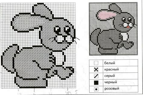 Схемы вышивка крестом для начинающих схемы для детей