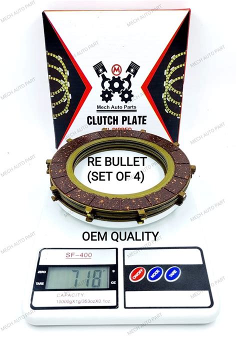 Bajaj Mech Auto Parts Re Bullet Two Wheeler Clutch Plate At Rs Set