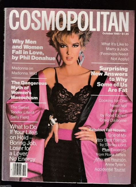 Cosmopolitan Magazine October 1985 Model Terry May Photographer Francesco Scavullo