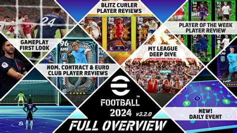 Efootball V Full Overview Gameplay My League Potw Nom Con