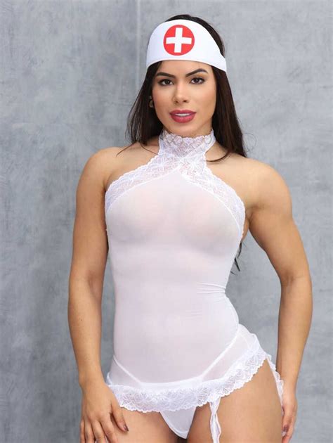 Aline Lingerie Fantasia Lingerie Sensual Doutora Do Prazer Shein Brasil