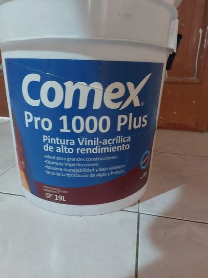 Pintura Comex Vinilica Pro 1000 Plus Mercadolibre 📦