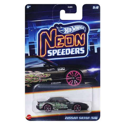 Hot Wheels Nissan Silvia S Neon Speeders Jby Shopee Brasil