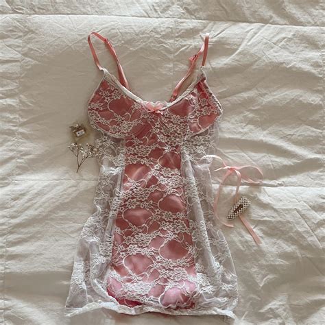 Super Cute Lingerie Dress Brand Unknown Size Depop