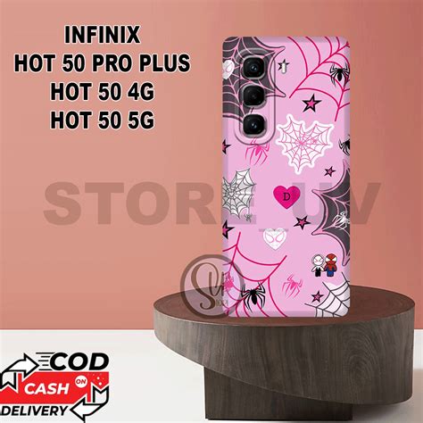 Jual S28 Casing Infinix Hot 50 Pro Plus Hot 50 4g Hot 50 5g Hot 40 Pro Terbaru 2024 Motif