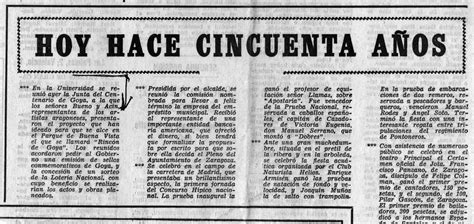 Hoy hace 50 años Fundación Acin