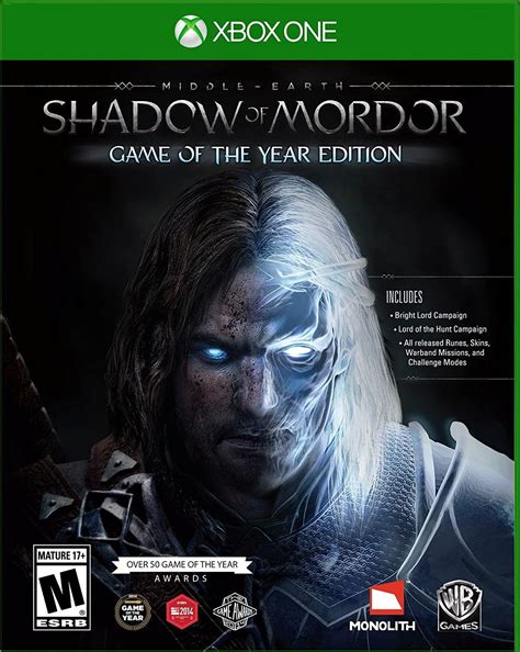 Lord Of The Rings Shadow Of Mordor Xbox 360