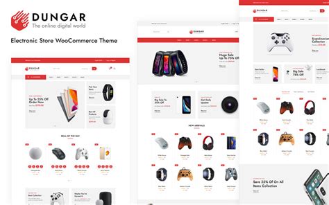 Dungar Tema WooCommerce para tienda electrónica