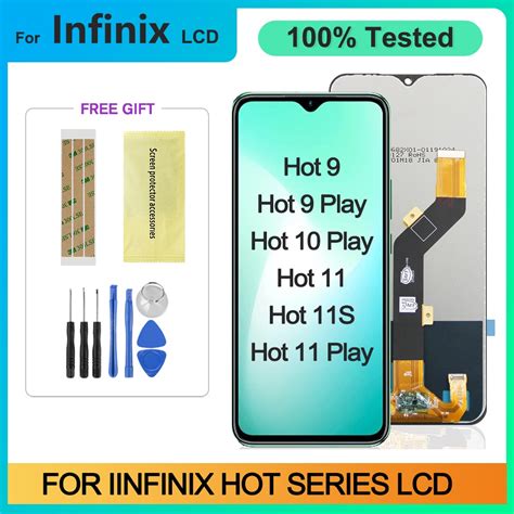 For Infinix Hot X Hot Play X Hot Play X Hot X Hot S Hot Play Lcd