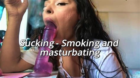 A Delicious Smoke Fetish While Masturbating The Huge Pussy Of The Espuleta Maia Espuleta