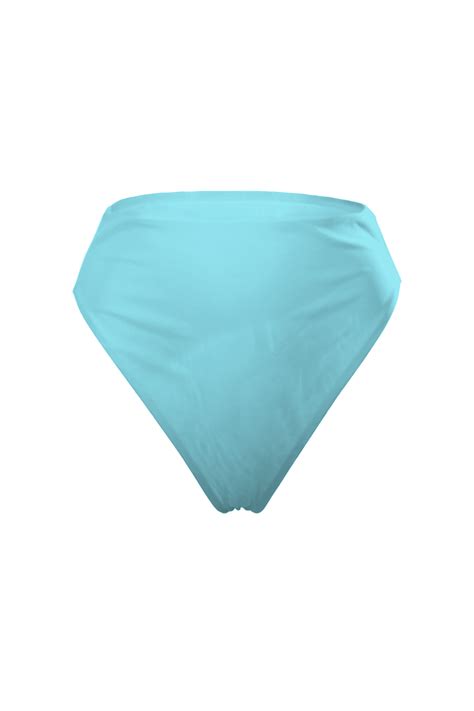 High Leg Bikini Briefs With Aquamarine Buy At Price In The Online Store Flirt And Tan