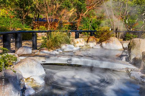 Beppu Japan Nov Oniishibozu Jigoku Hot Spring In Beppu Oita The Town Is Famous For