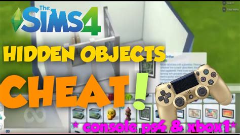 Sims Tutorial Ii Hidden Objects Debug Items Cheats Console Ps