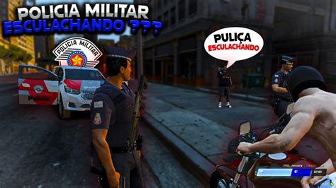 CIDADÃO FILMANDO A ABORDAGEM POLICIAL GTA RP YouTube