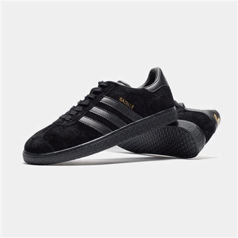 Мужские Кроссовки Adidas Gazelle Shoes black, Адидас газели черные ...