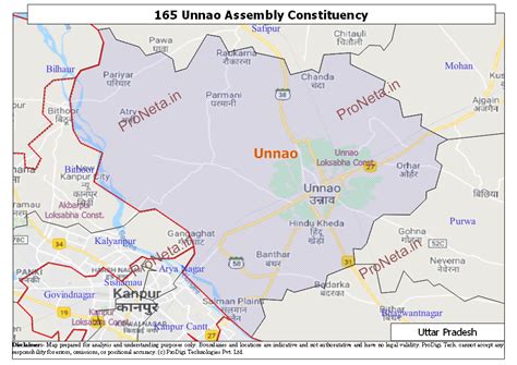 Unnao Assembly Constituency Uttar Pradesh 165