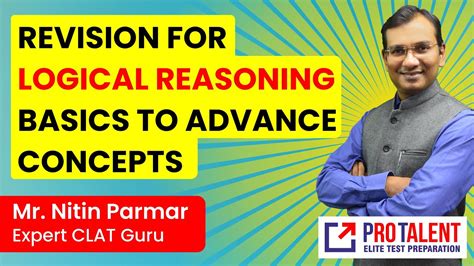 Clat Revision For Logical Reasoning Basics To Advance Concepts