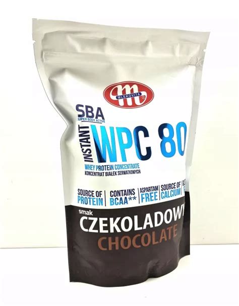 Mlekovita Sba Wpc G Czekolada Koncetrat Bia Ek Serwatkowych