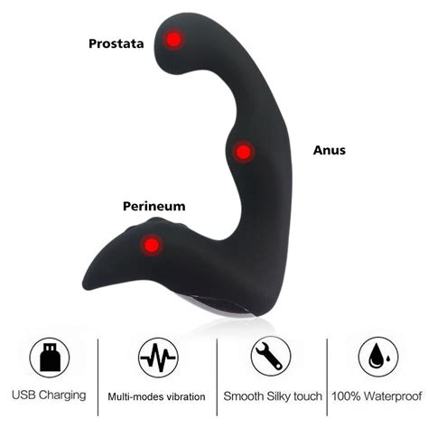 Vibrating Male Anal Prostate Massager Butt Plug Men Gay G Spot Vibrator Sex Toys EBay