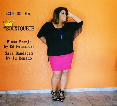 Relaxa Ai Fofa Blog De Moda Plus Size Por Mel Soares Look Do Dia