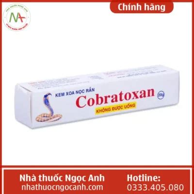 Thuốc Cobratoxan 20g có tác dụng gì, giá bao nhiêu, mua ở đâu?