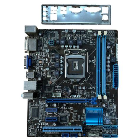 Купить материнскую плату Asus P8H61-M LE / Socket LGA 1155 / Задняя ...