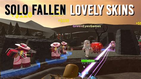 Solo Fallen Lovely Skins Only TDS Valentines 2023 Update YouTube