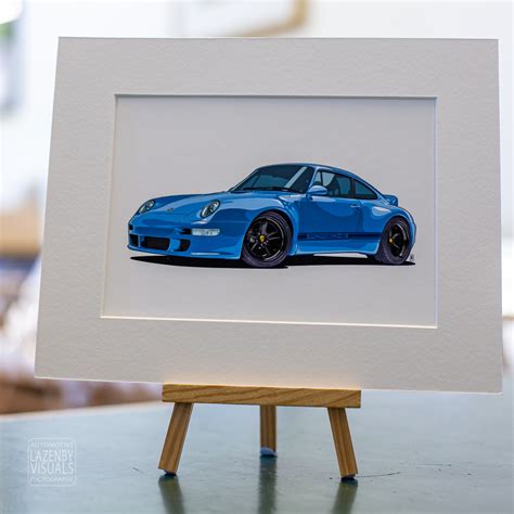 Porsche 911 Gunther Werks Open Edition Sports Car Artwork Print