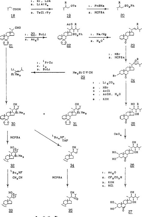 Figure 1 from Synthesis of brassinosteroids | Semantic Scholar
