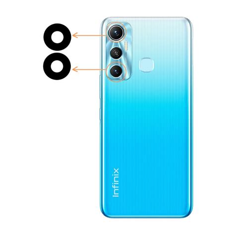 Infinix Hot Back Camera Glass Lens Nog Kart