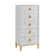 Willa Arlo Interiors Lomita Drawer Lingerie Chest In White And Gold Wayfair