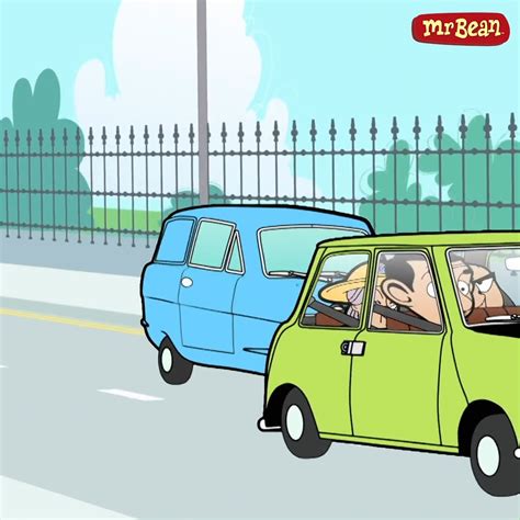 Mr Bean Causes A Car Crash 😯🚗 Mr Bean Animated Funny Clips Season