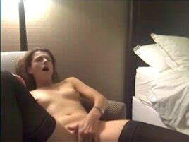 Lonely Blonde Whore Sara Is Masturbating On The Couch ZB Porn