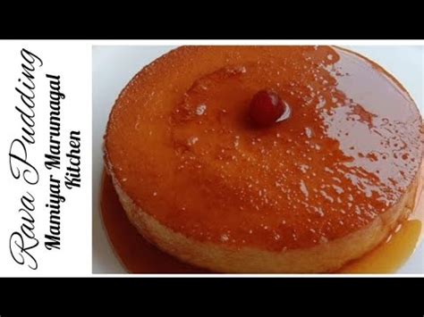 Rava Pudding Caramel Rava Pudding Pudding Without Oven Youtube