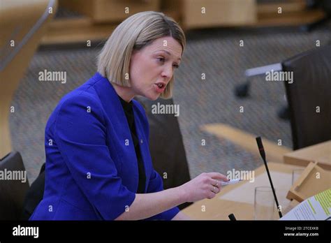 Edinburgh Scotland, UK 12 December 2023. Cabinet Secretary for