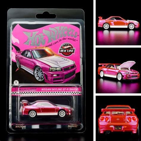 Jual Hotwheels Rlc Nissan R Pink Hot Wheels Red Line Club Shopee Indonesia