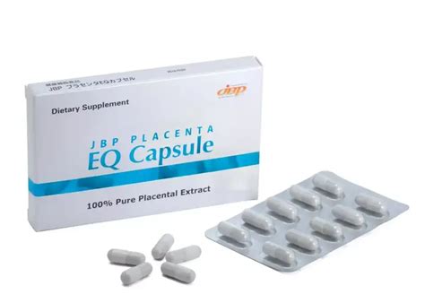 JBP Placenta EQ Capsule Японский экстракт плаценты лошади 20 шт 100% ...