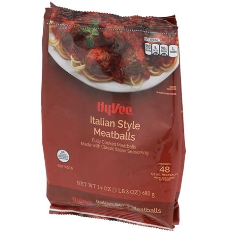 Hy Vee Italian Style Meatballs Hy Vee Aisles Online Grocery Shopping