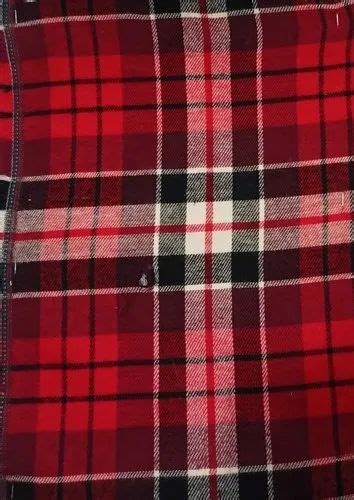 Cotton Twill Check Shirt Fabric Check Stripes Multicolour At Rs 85 00