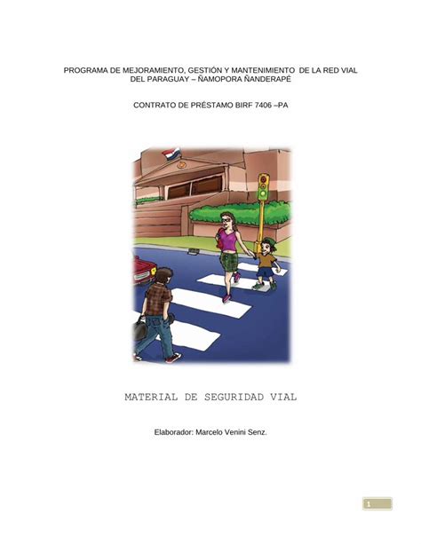 Pdf Material De Seguridad Vial Py Vial Pdf · La Educación