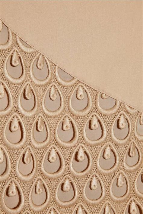 Stunning Versace Silk Crochet Cotton One Shoulder Dress At StDibs Versacesilk Nude