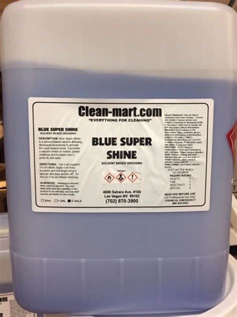 Blue Super Shine 5 Gallon Pail Clean Mart