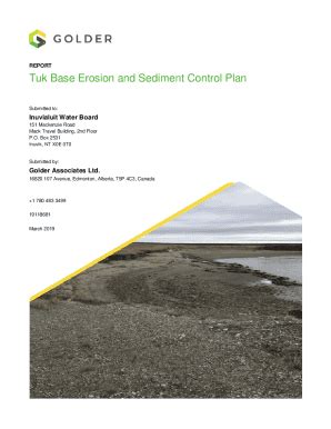 Fillable Online Appendix G Erosion Sediment Control Plan Fax Email