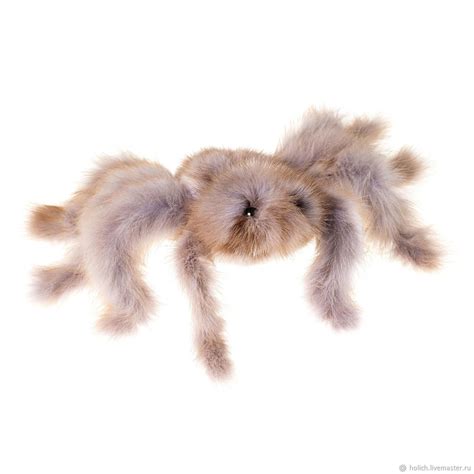 Мягкая игрушка: паук из натурального меха соболя подвижный в интернет ...