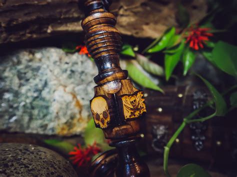 Shipwreck Pirate Tobacco Pipe Handmade Wood Pipe For Smoking Etsy