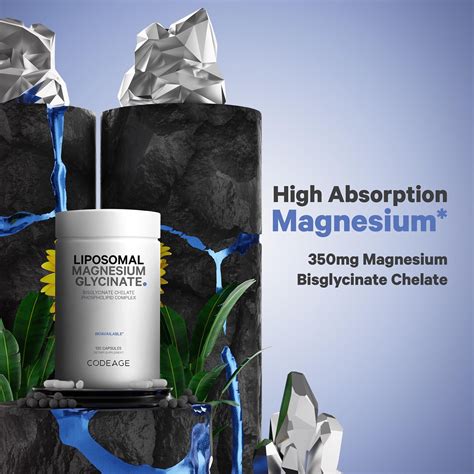 codeage liposomal magnesium glycinate  capsules gnc